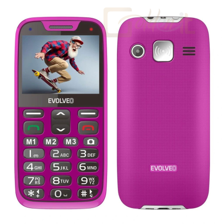 Mobil készülékek Evolveo EasyPhone EP-601 XR Pink - SGM EP-601-XR-PK