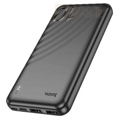 Powerbank vésztöltők Hoco J123 10000mAh PowerBank Black - J123 BLACK