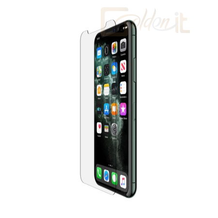 Okostelefon kiegészítő Belkin ScreenForce InvisiGlass Ultra Treated Screen Protector for iPhone 11 Pro - F8W940ZZ-AM