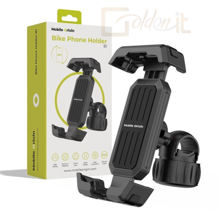 Okostelefon kiegészítő Mobile Origin Bike phone holder B1 Black - MO-BPH-B1
