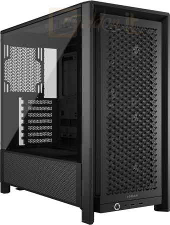 Ház Corsair Frame 4000D RS Tempered Glass Black - CC-9011312-WW
