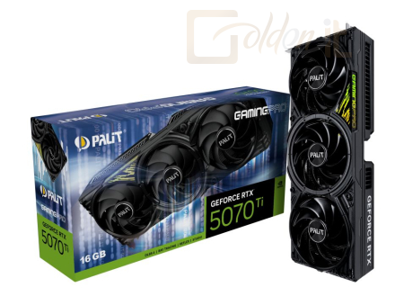 Videókártya Palit GeForce RTX 5070 TI 16GB DDR7 GamingPro V1 - NE7507T019T2-GB2031Y