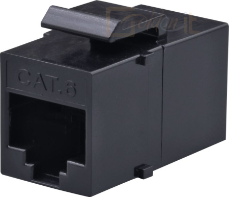 Hálózati eszközök Nestron Keystone UTP RJ45 toldó; Cat6 - NPN-KEY-1C6U-RJ45