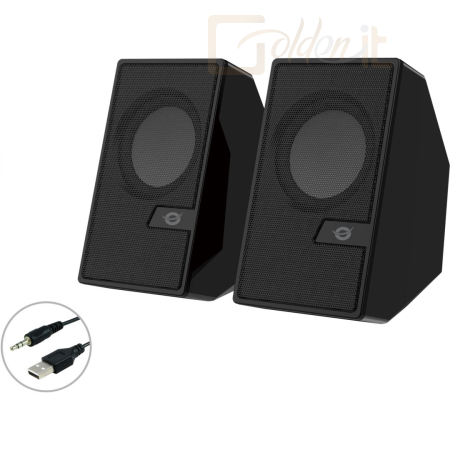 Hangfal Conceptronic  Bjorn Bluetooth Speaker Black - BJORN02B