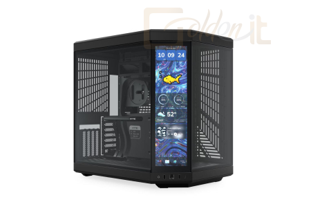 Ház HYTE Y70 Touch Infinite Tempered Glass Black - CS-HYTE-Y70TTI-BB