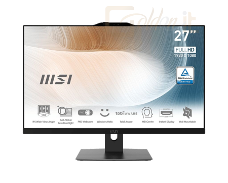Komplett konfigurációk Msi Modern AM272P 12M AiO Black - B51235U16GS50XXANA