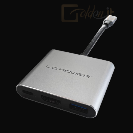 Notebook kiegészitők LC Power LC-HUB-C-MULTI-4-V2 - LC-HUB-C-MULTI-4-V2