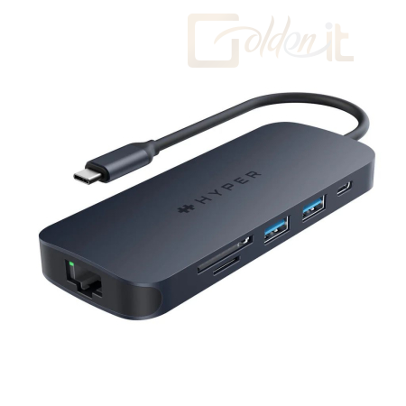 Notebook kiegészitők Targus HyperDrive Next 8 Port USB-C Hub - HD4004GL