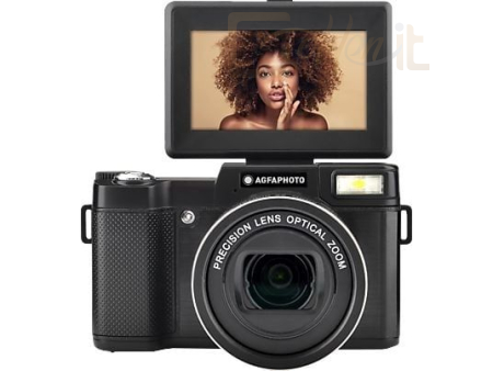 Kompakt Agfaphoto Realishot VLG4KOPT Vlogger Camera Black - AG-VLG4KOPT
