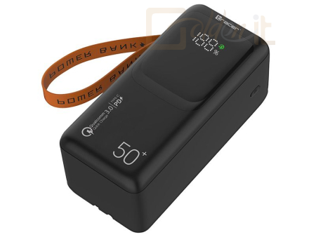 Powerbank vésztöltők Tracer Vouge-5 50000mAh PowerBank Black - TRABAT47370