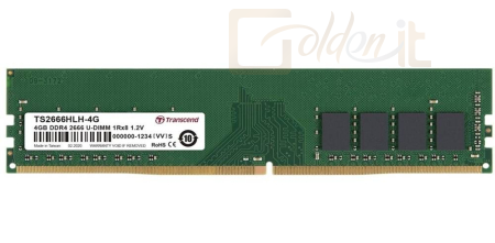 RAM Transcend 4GB DDR4 2666Mhz - TS2666HLH-4G