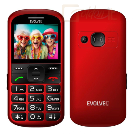 Mobil készülékek Evolveo EasyPhone XS Red - SGM EP-570-XS-RD