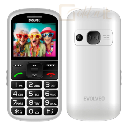 Mobil készülékek Evolveo EasyPhone XS White - SGM EP-570-XS-WH