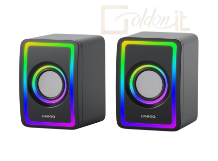 Hangfal Platinet Omega OGG155 RGB Bluetooth Speaker Black - OGG155