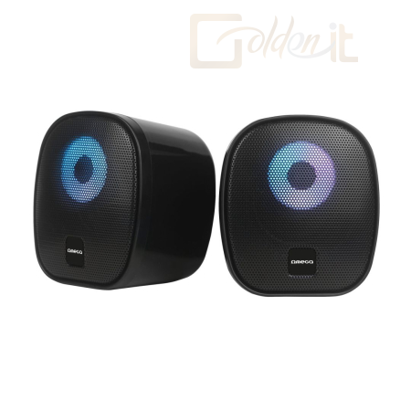 Hangfal Platinet Omega OGG115 RGB Bluetooth Speaker Black - OGG115