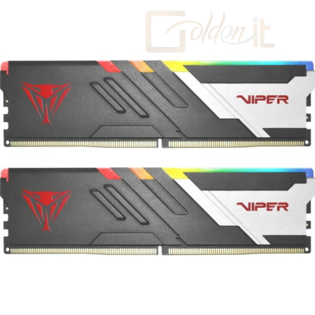 RAM Patriot 32GB DDR5 6800MHz Kit(2x16G) Viper Venom RGB Black/White - PVVR532G680C34K