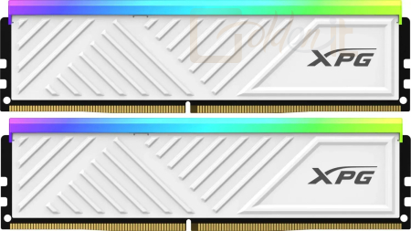RAM A-Data 16GB DDR4 3600MHz Kit(2x8GB) XPG Spectrix D35G RGB White - AX4U36008G18I-DTWHD35G