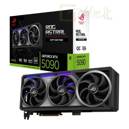 Videókártya Asus ROG-ASTRAL-RTX5090-O32G-BTF-GAMING - 90YV0NF0-M0NA00