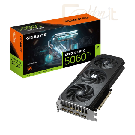 Videókártya Gigabyte RTX5060 TI GAMING 16G - GV-N506TGAMING-16GD