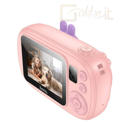Kompakt Hoco DV205 Kid Camera Pink - DV205 PINK
