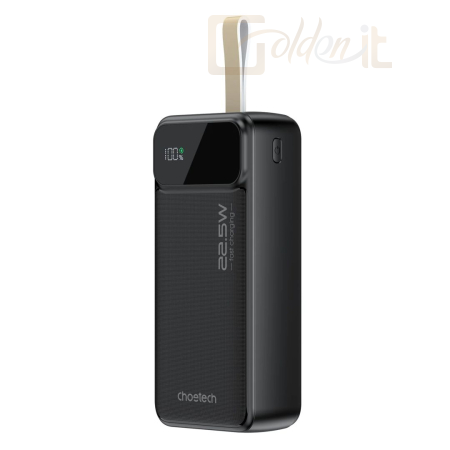 Powerbank vésztöltők Choetech  B730 30000mAh PowerBank Black - 01.01.04.XX-B730-ACBK
