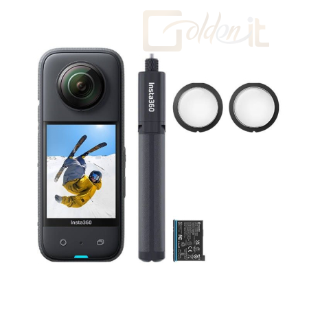 Videokamera Insta360 X3 Camera universal set Black - CINSAAQT(HU)