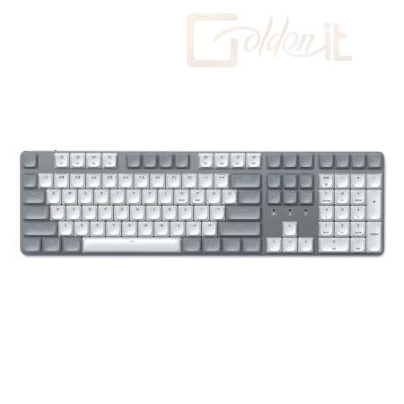 Billentyűzet Satechi SM3 Slim Mechanical Backlit Bluetooth Keyboard Light US - ST-KSM3LT-EN