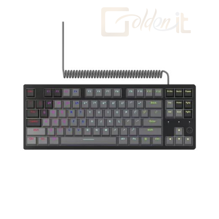 Billentyűzet LORGAR Azar 514TKL RGB Mechanical Gaming Keyboard Black US - LRG-GK514TKL-BK-US