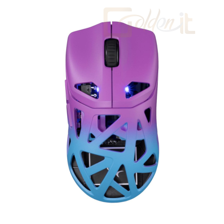 Egér White Shark WGM-5019 Dagonet Wireless Bluetooth Gaming Mouse Blue/Purple - WGM-5019BLP