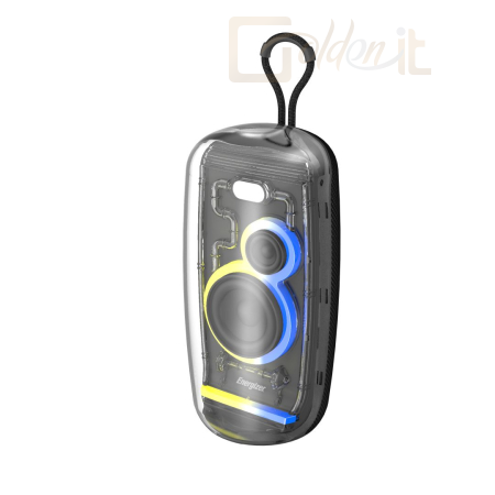 Hangfal Energizer BTS164 Bluetooth Speaker with PowerBank Black - ENE813184