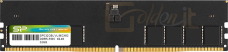 RAM Silicon Power 32GB DDR5 600MHz UDIMM Black - SP032GBLVU560F02