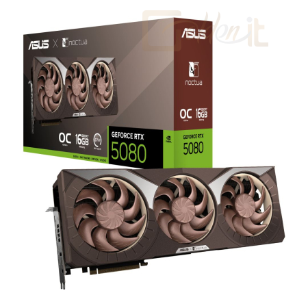 Videókártya Asus RTX5080-O16G-NOCTUA - 90YV0M32-M0NA00