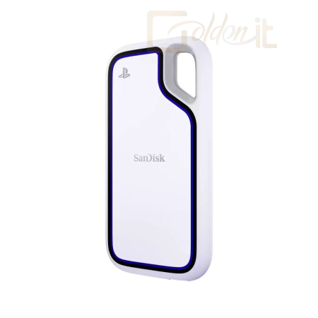 Winchester SSD (külső) Sandisk 2TB USB3.2 Extreme Portable SSD for PlayStation 5 Console and PC White/BlueN - SDSSDE62P-2T00-G25
