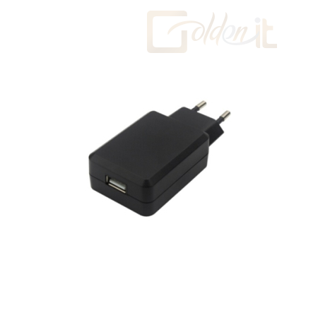 Akyga AK-CH-06 USB Adapter 100-240V/5V/2.1A 1USB Black 