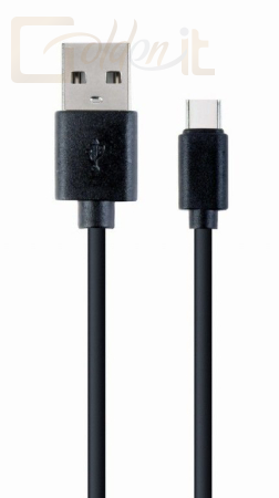 Gembird USB Type-C - USB Type-A adat- és töltőkábel 1m fekete