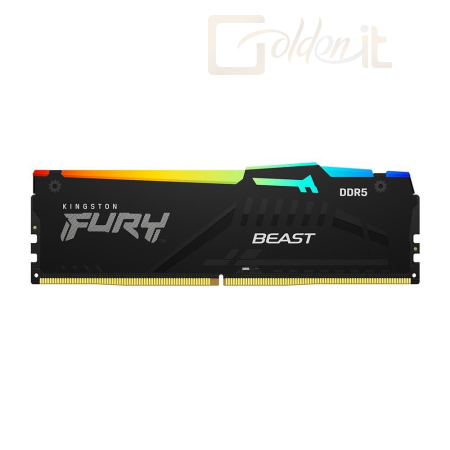 RAM Kingston 64GB DDR5 5600MHz Fury Beast RGB Black - KF556C36BBEA-64
