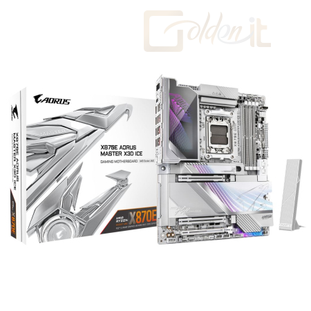 Alaplapok Gigabyte X870E AORUS MASTER X3D ICE - X870E AORUS MASTER X3D ICE