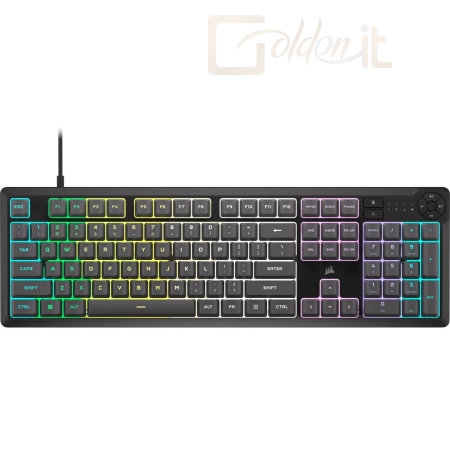 Billentyűzet Corsair K55 Core RGB Gaming Keyboard Gray US - CH-9226D65-NA