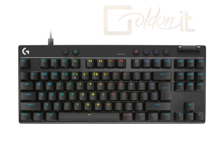 Billentyűzet Logitech G Pro X TKL Rapid Gaming Keyboard Black US - 920-013233