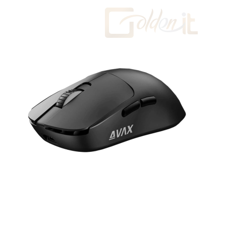 Egér Avax LW03 PRO PAW3395 Tri-mode 8k lightweight Gamer Mouse Black - AVAX_LW03B_PRO