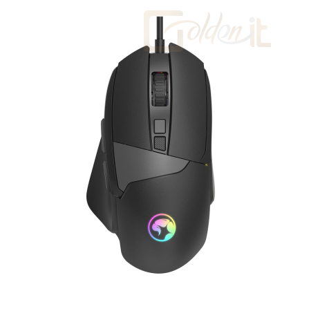 Egér Marvo Duke 60 Gaming Mouse Black - M411
