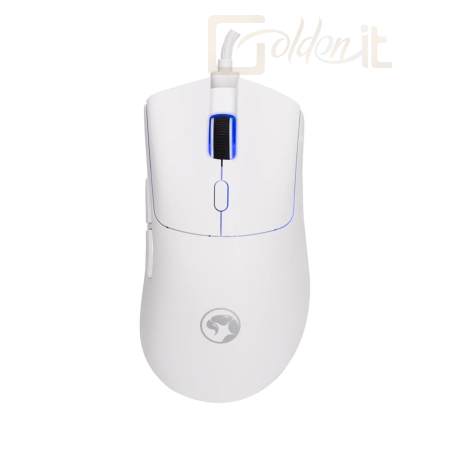 Egér Marvo Niro 40 Gaming Mouse White - G950 WH