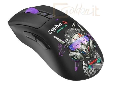 Egér A4-Tech Bloody R73 Ultra Duo Gaming Wireless Mouse Cypher Ghost - A4TMYS47744