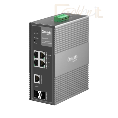 Hálózati eszközök TP-Link IES206GPP Omada 6-Port Gigabit Industrial Easy Managed Switch with 3-Port PoE+ and 1-Port PoE++ - IES206GPP