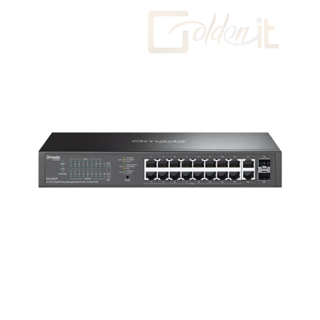 Hálózati eszközök TP-Link ES220GP Omada 20-Port Gigabit Easy Managed Switch with 16-Port PoE+ - ES220GP