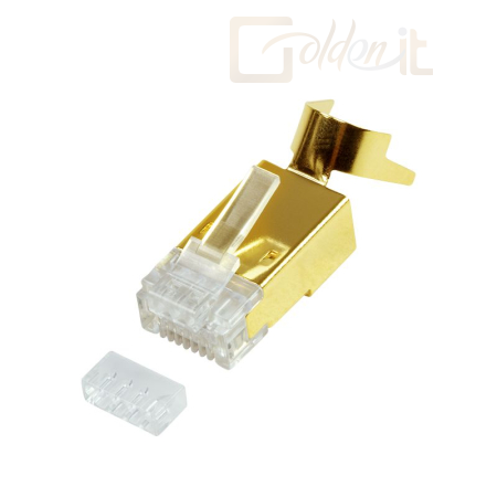 Hálózati eszközök Logilink RJ45 modular plug Cat.8.1/Cat.6A shielded gold-plated 10db - MP0048