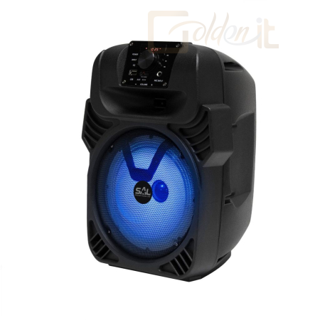 Hangfal SAL PAR20BTC hordozható party hangfal Black - PAR20BTC