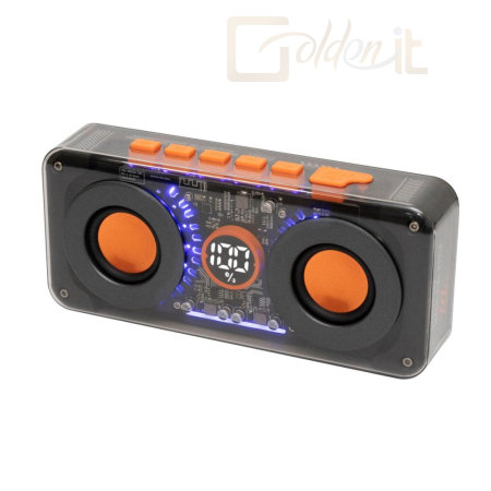 Hangfal SAL MECHAPOWER vezeték nélküli hangszóró és multimédia-lejátszó Black - MECHAPOWER