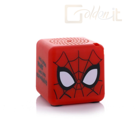 Hangfal Bitty Boomers Spider-Man Portable Speaker Red - BBOXSPIDER