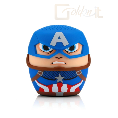 Hangfal Bitty Boomers Captain America Portable Speaker Blue - BITTYCAPTAIN